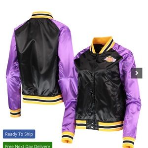 Mitchell & Ness Hardwood classics Lakers varsity jacket